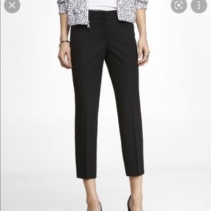 Express Black Ankle Pants
